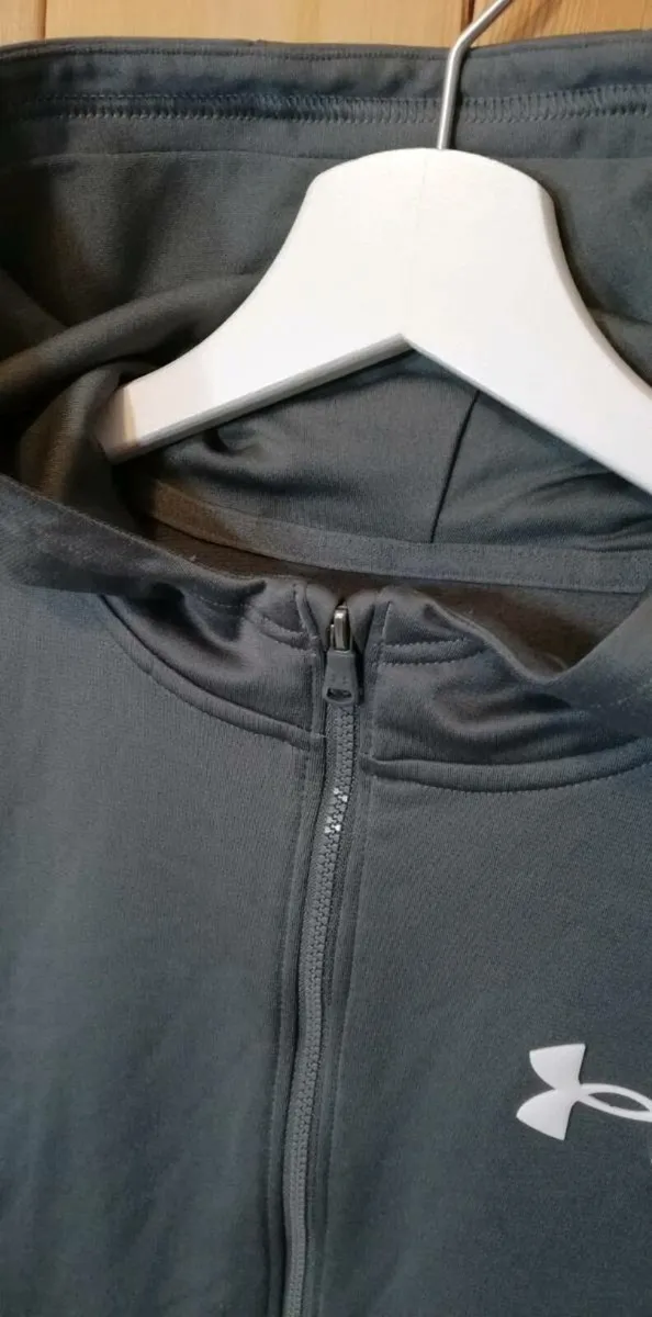 Under Armour Youth XL long sleeve zip up hoodie - Image 3