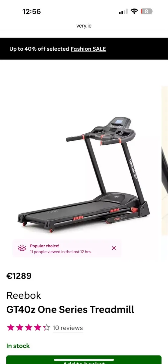 Rebook treadmill - Image 1