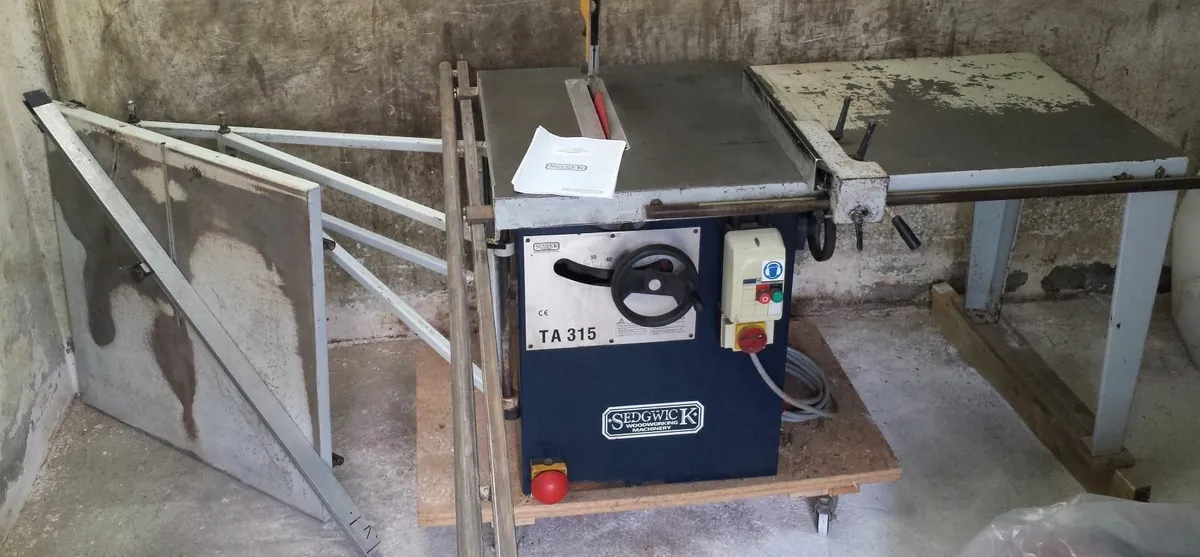 SEDGWICK TA315 TABLE SAW - Image 1