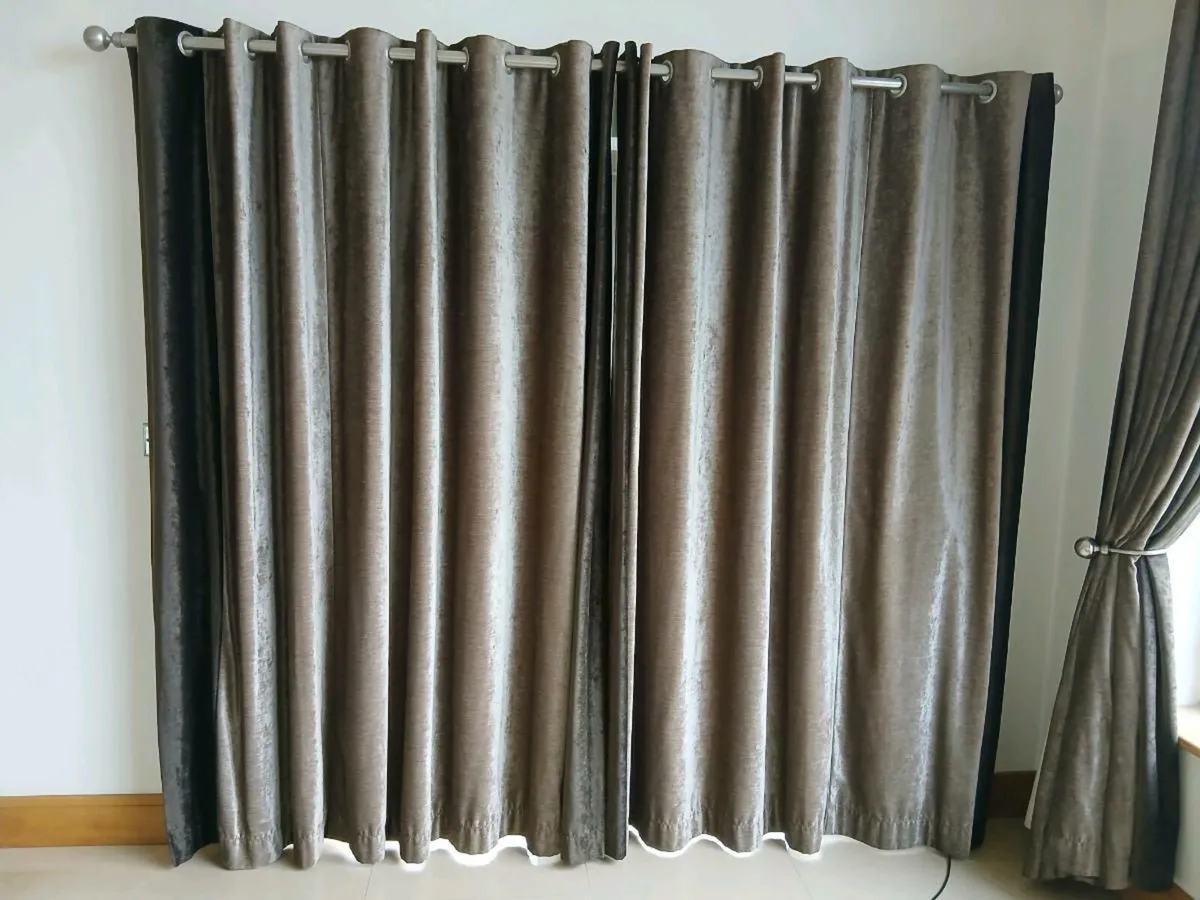 Handmade Lined Curtains. - Image 2
