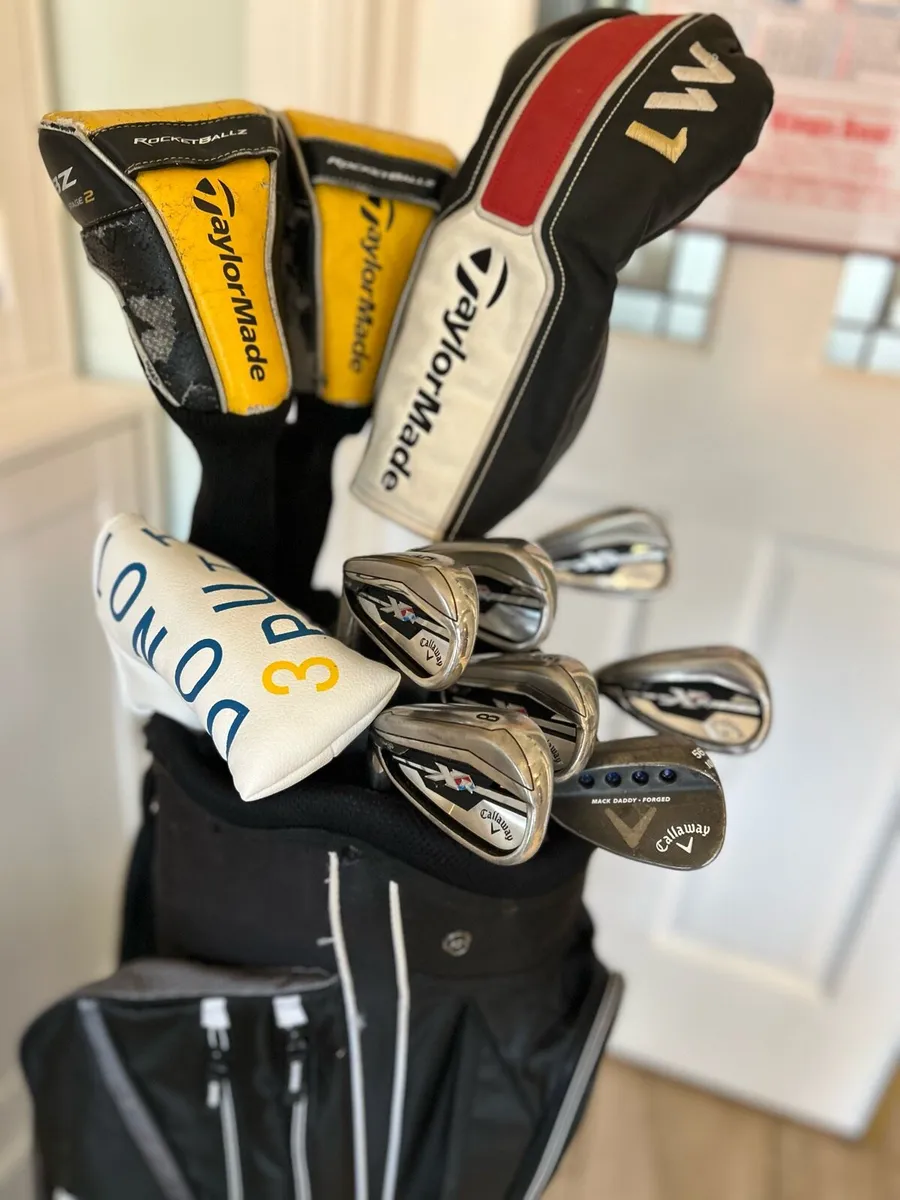 Full set of left handed golf clubs - Image 3