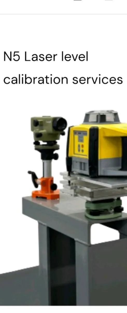 Laser level calibration service - Image 1