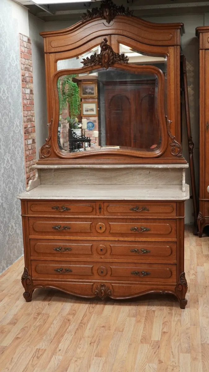 Grand Palais French 6-Piece Antique Bedroom Suite - Image 1