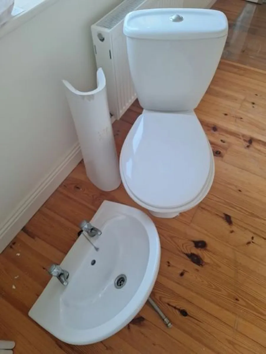 Sink & toilet FREE - Image 1