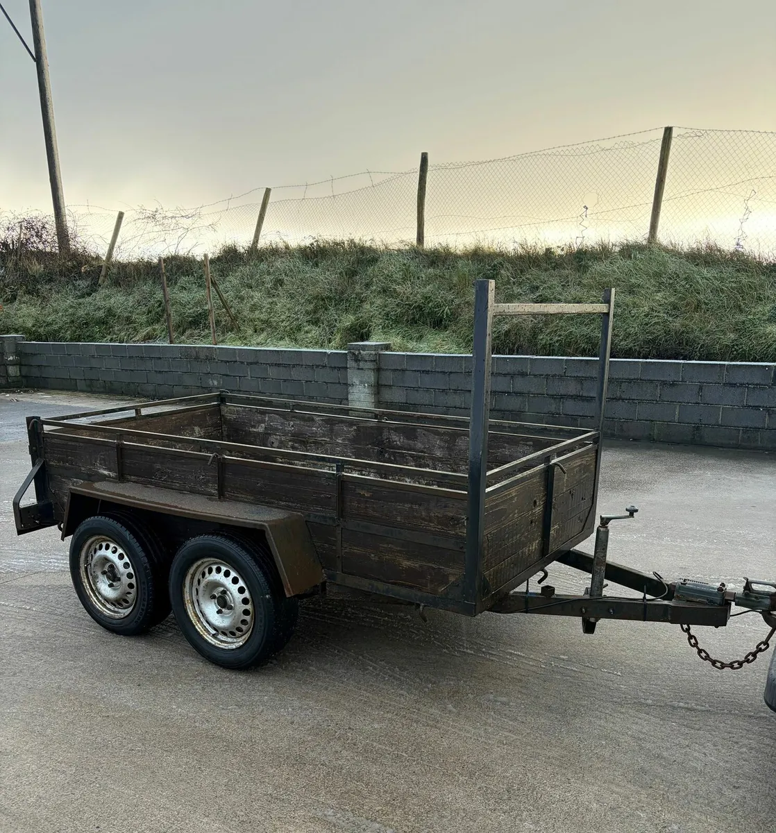 8f4by4f4 builders trailer for sale - Image 2