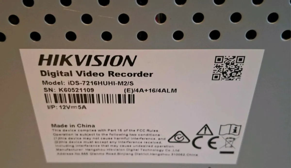 CCTV Net DVR (recorder) 16CH, 8TB HDD - Image 4