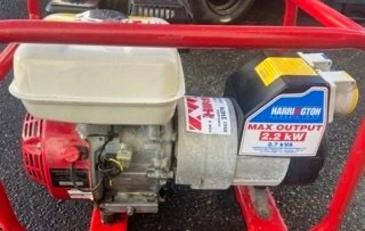 Honda 5.5 Generator - (6 Phase to 220V option) - Image 3
