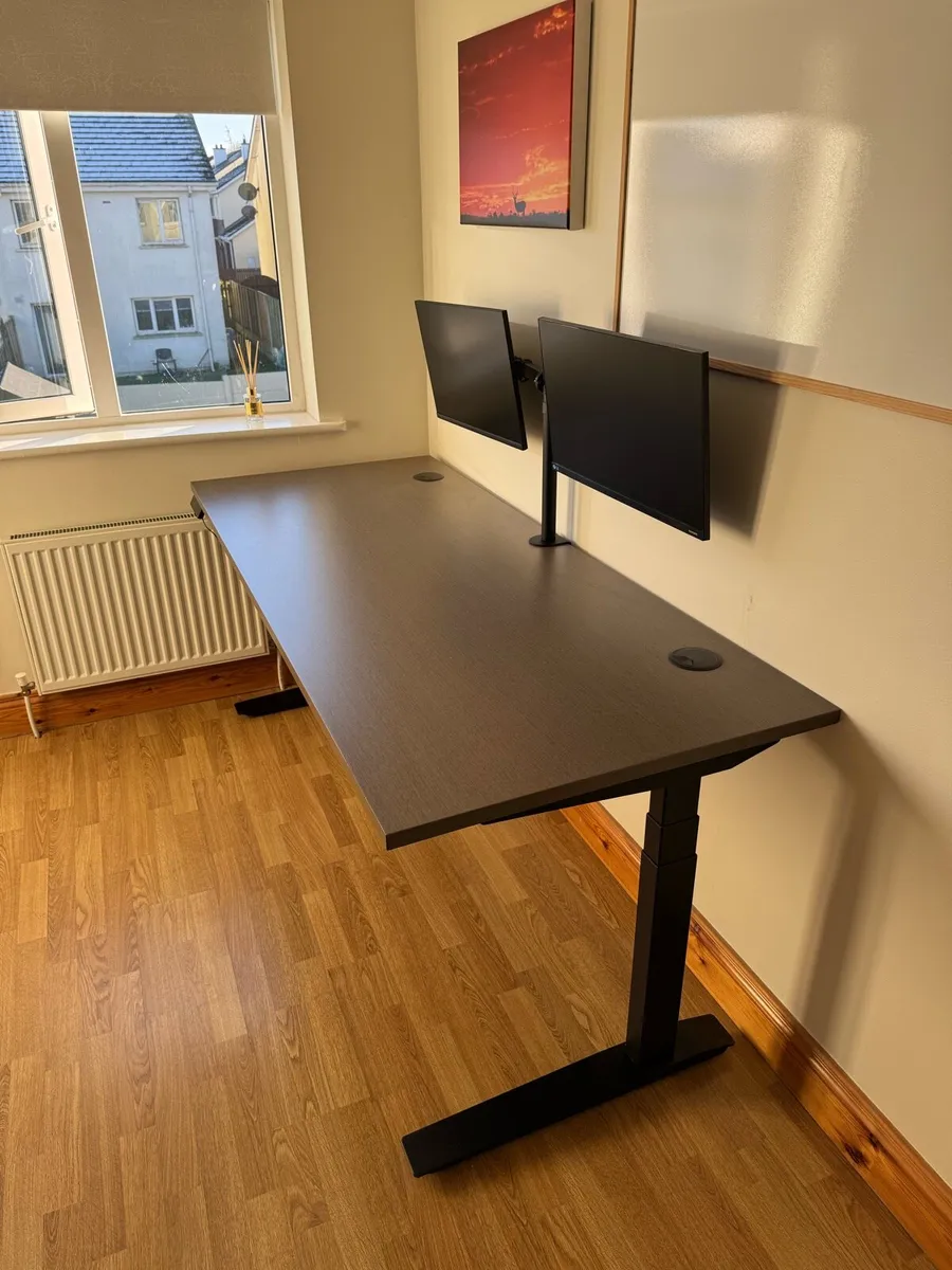 Fully Jarvis Wood Veneer Standing Desk - Image 1