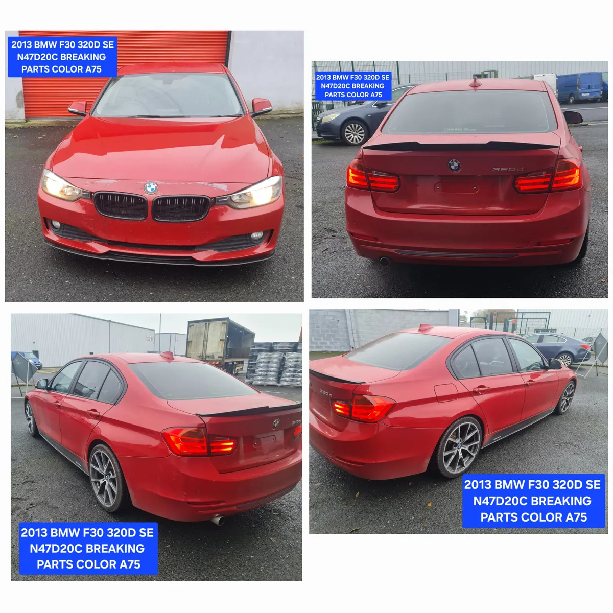 2013 BMW F30 320D SE BREAKING N47D20C - Image 2