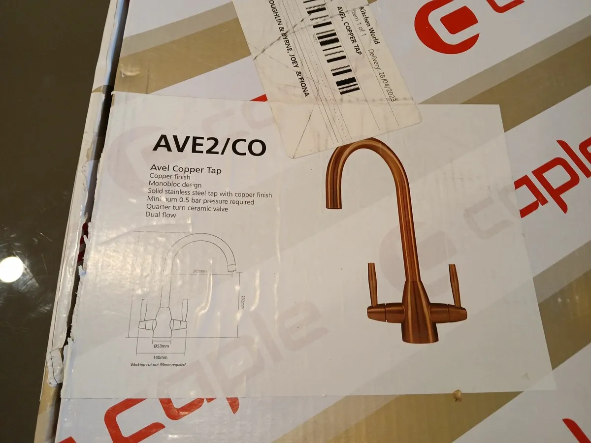 3 No BasinTaps & 1 No Bath Shower Mixer c/w shower - Image 3