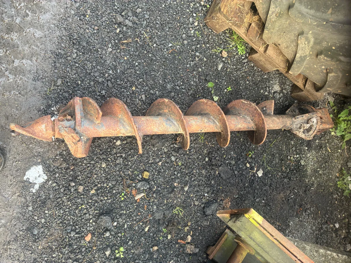 Hydraulic auger to suit mini digger - Image 3