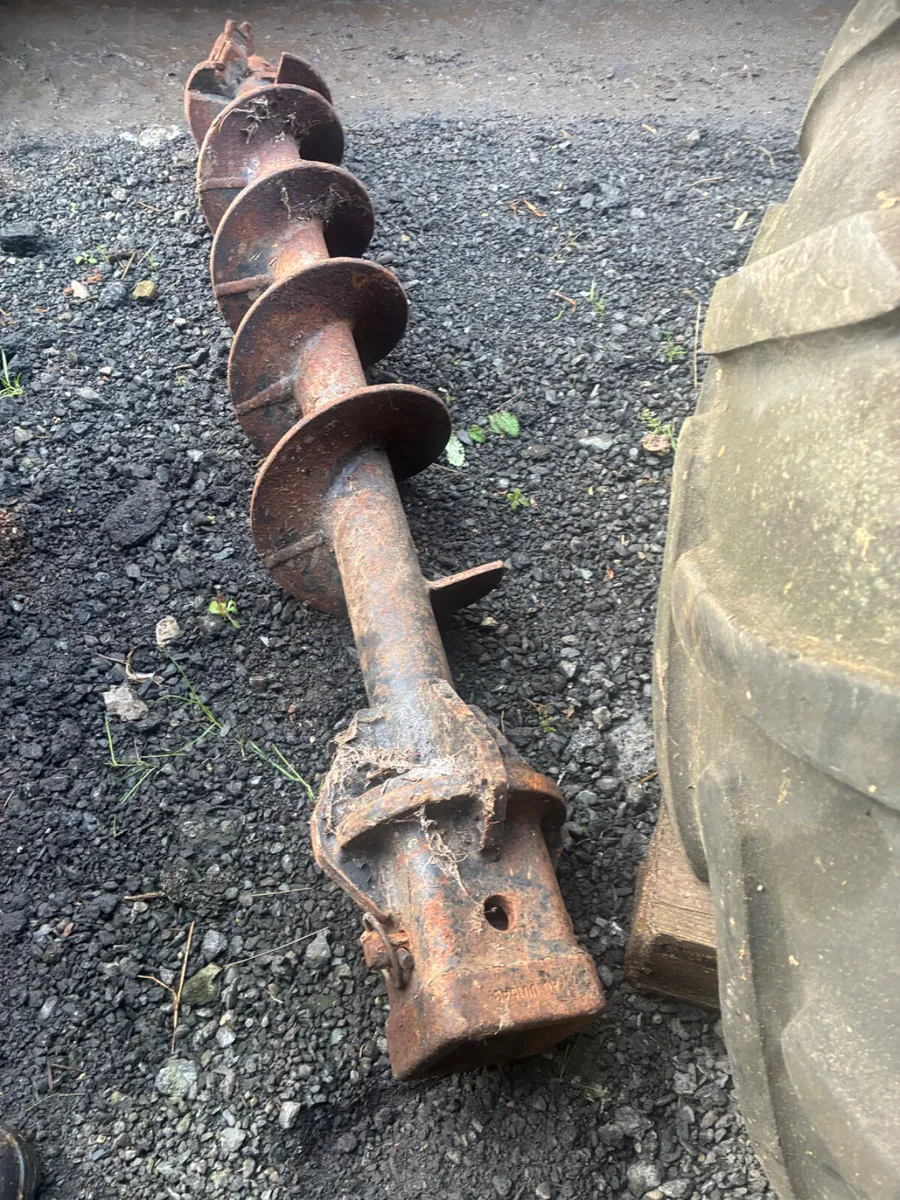 Hydraulic auger to suit mini digger - Image 2