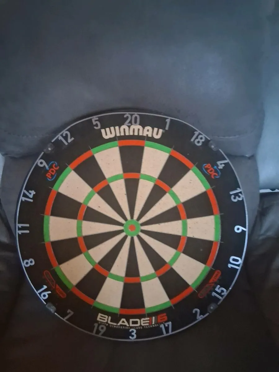 Dartboard, darts, oche - Image 1
