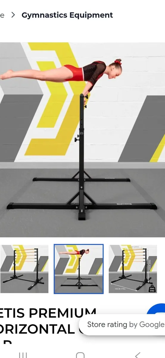 METIS Premium Horizontal Gymnastics Bar - Image 1