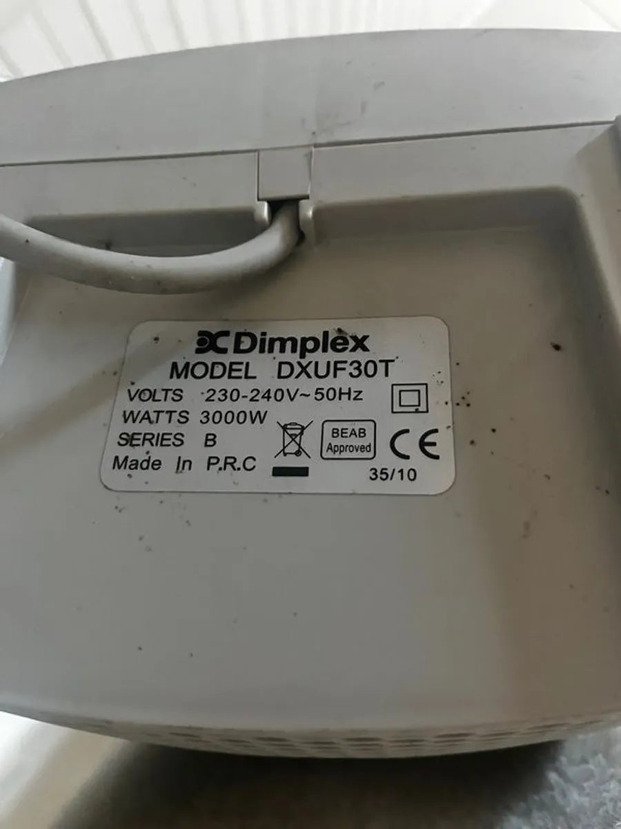 Dimplex Air Fan Heater/Cooler - Image 4