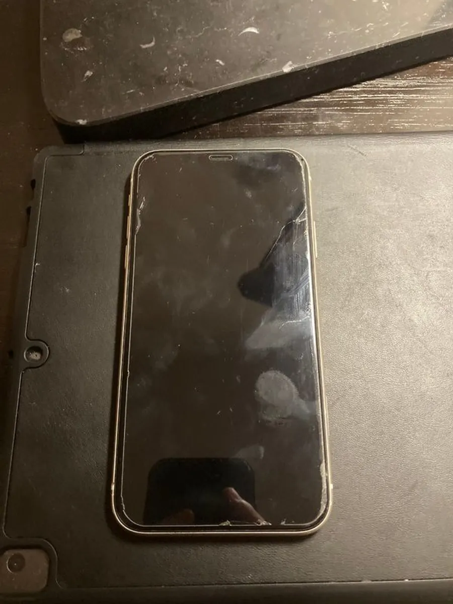 iPhone 11  64GB  Network Locked  Cracked Back - Image 2