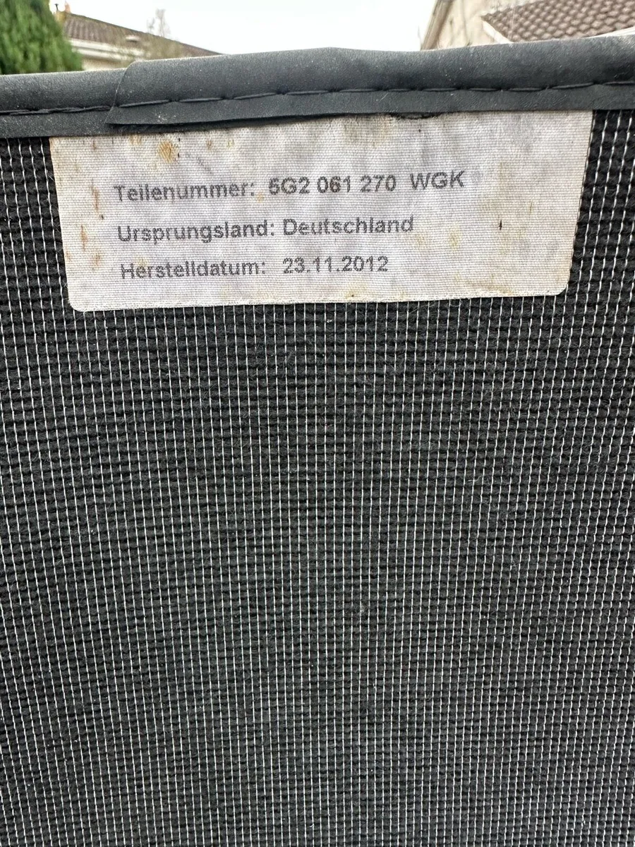 Oem 2012-2019 model  mark 7 vw golf mats very good - Image 2