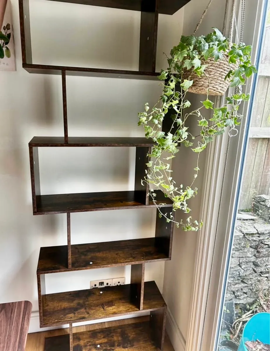 Dark Wooden Bookshelf - Image 1