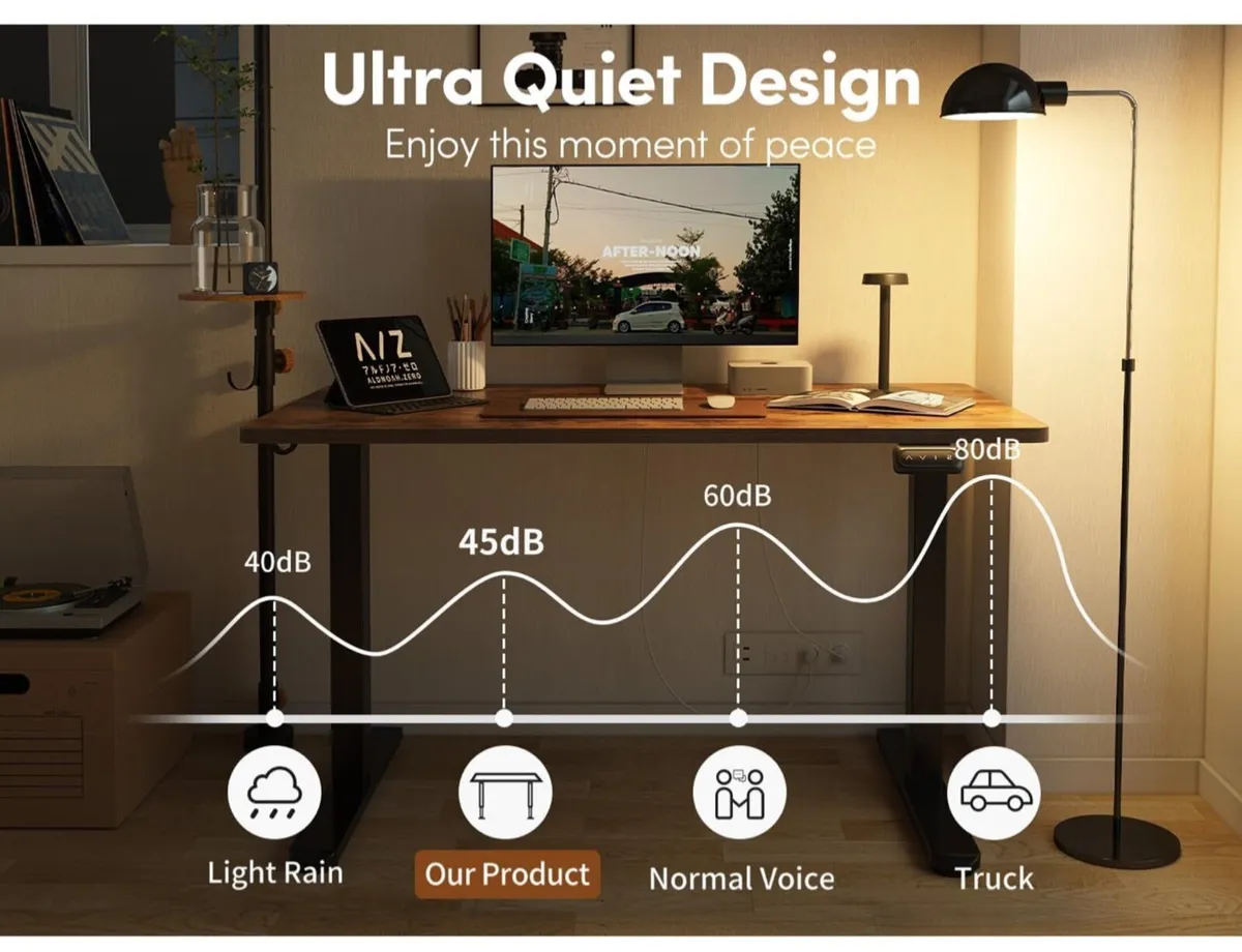 Electric Standing Desk Height Adjustable For Gamin - Image 4