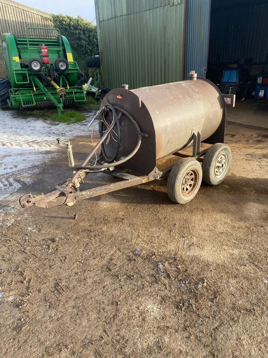 1000 litre diesel bowser - Image 1