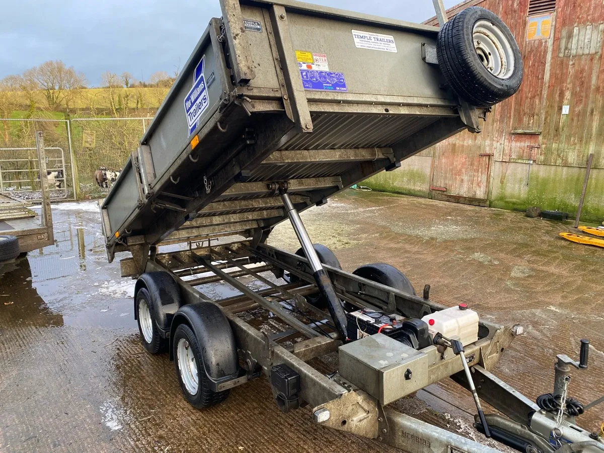 Ifor Williams 10x5.6 electric tipping trailer - Image 3