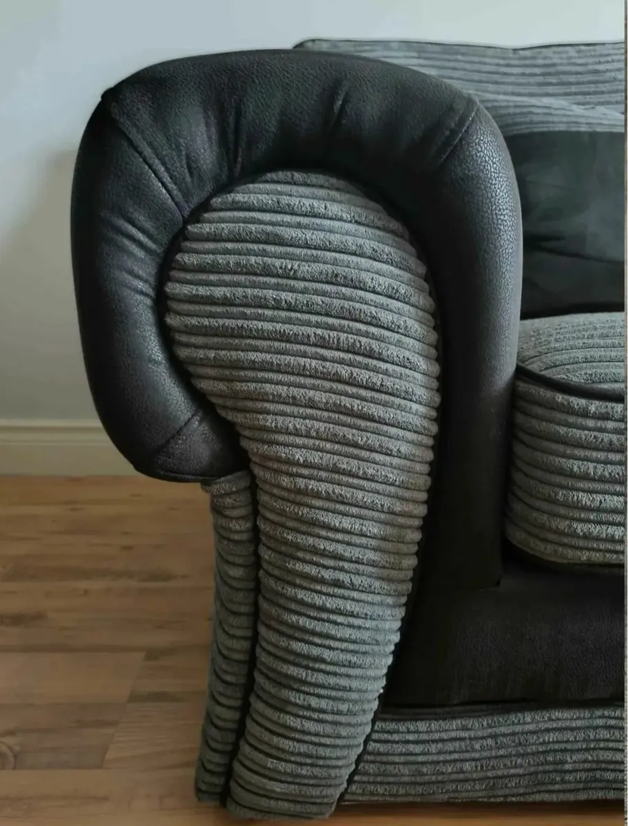 Sofa, Two Armchairs, Pouffe(Footstool) - Image 2