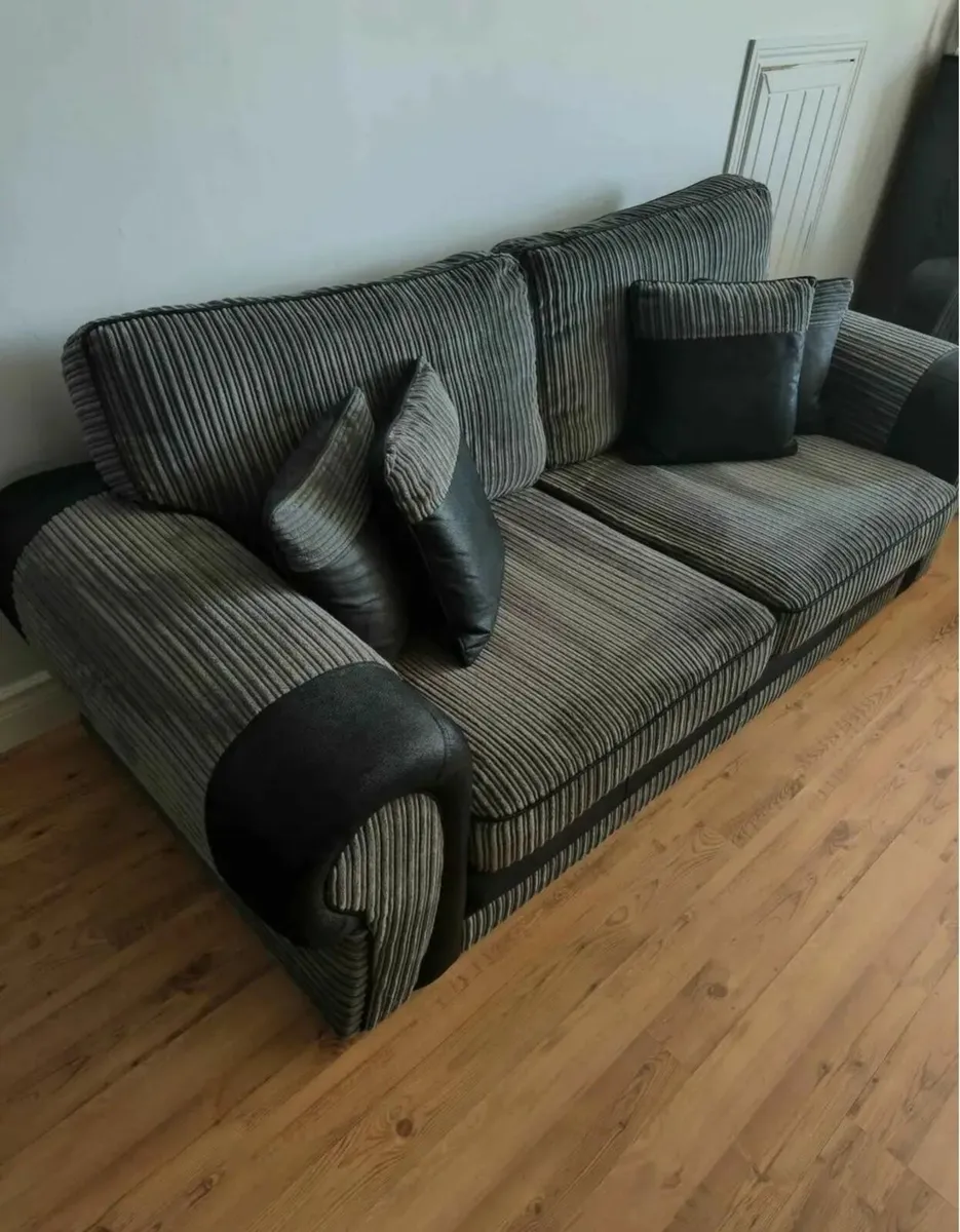 Sofa, Two Armchairs, Pouffe(Footstool) - Image 3