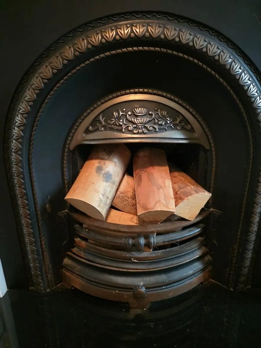 Fireplace with surround - Image 1