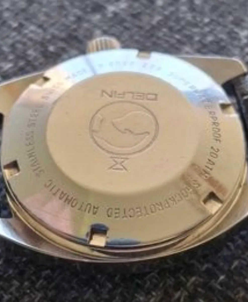 Vintage Edox Delfin Automatic - 1970s Swiss Made - - Image 4