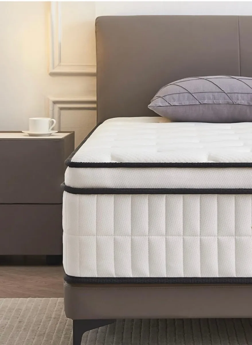5FT King Size Mattress, 10.2 INCH King Memory Foam - Image 2