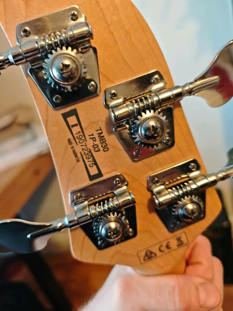 Ibanez Bass Guitar + Fame Megatone - Image 2