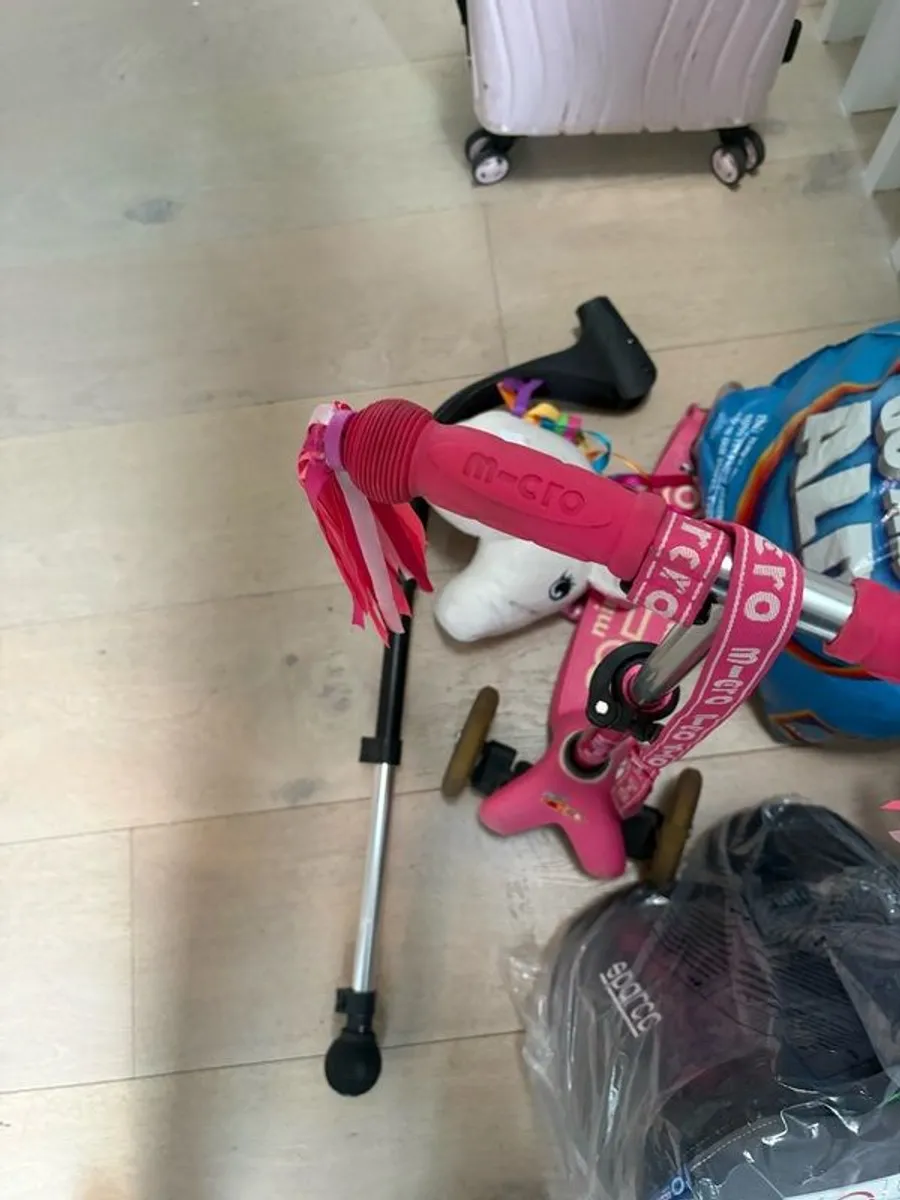 pink micro scooter