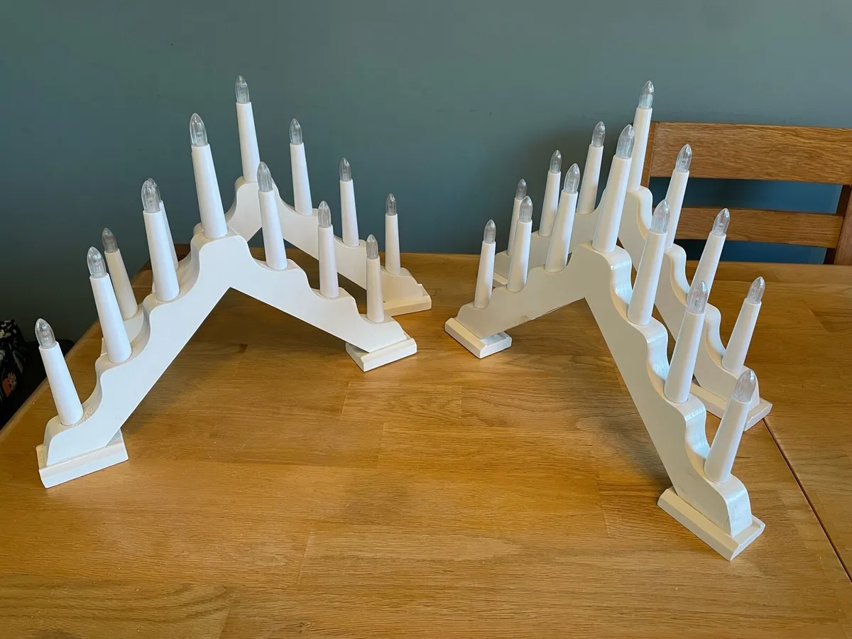 Christmas Candle Arches