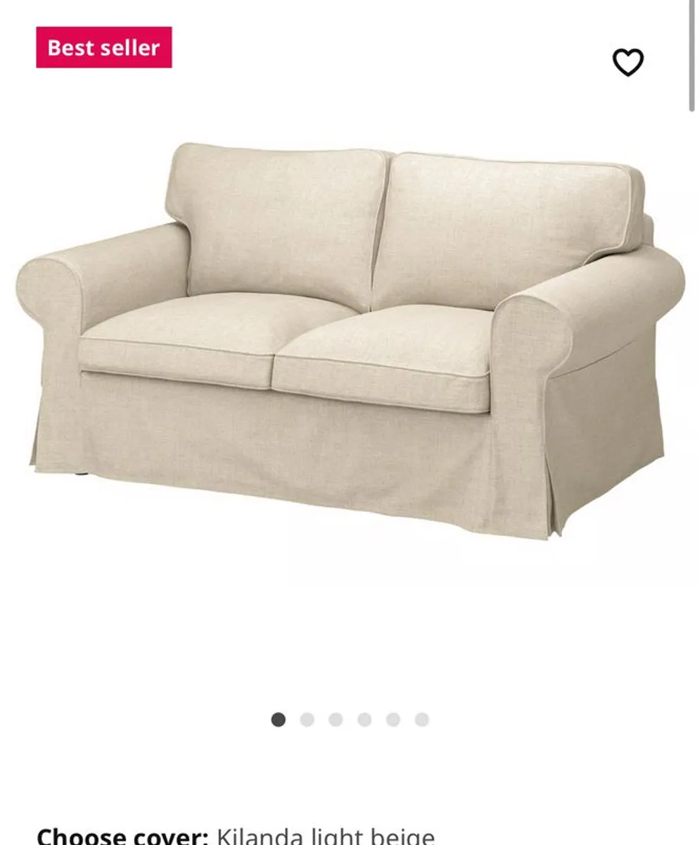 Ikea Ektorp Sofas 3 seater and 2 seater - Image 1