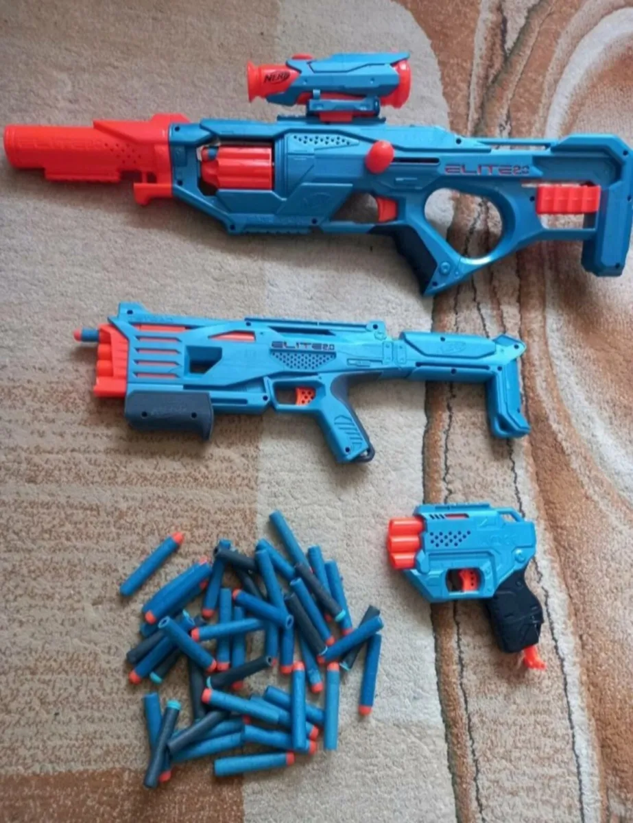 Nerf Gun's Set and bullets - Image 1