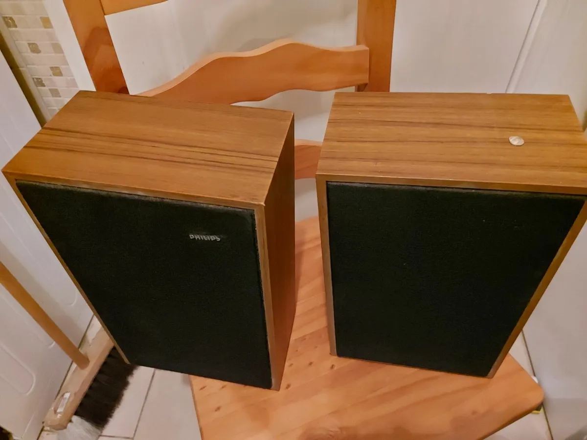 Pair of Philips speakers AH401-13T Excellent condi - Image 4
