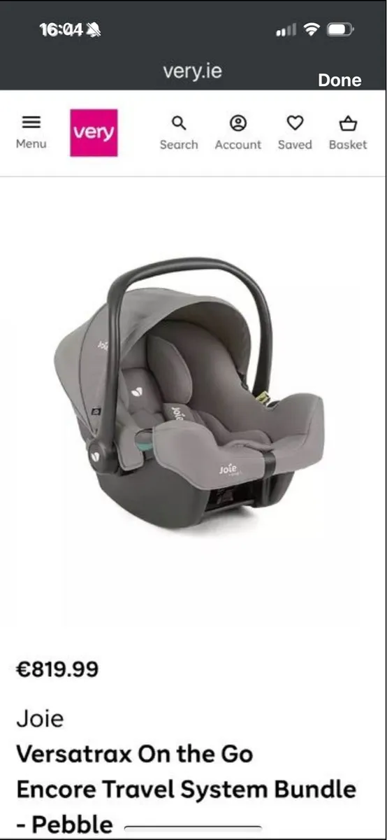 Joie Trax travel system - Image 3