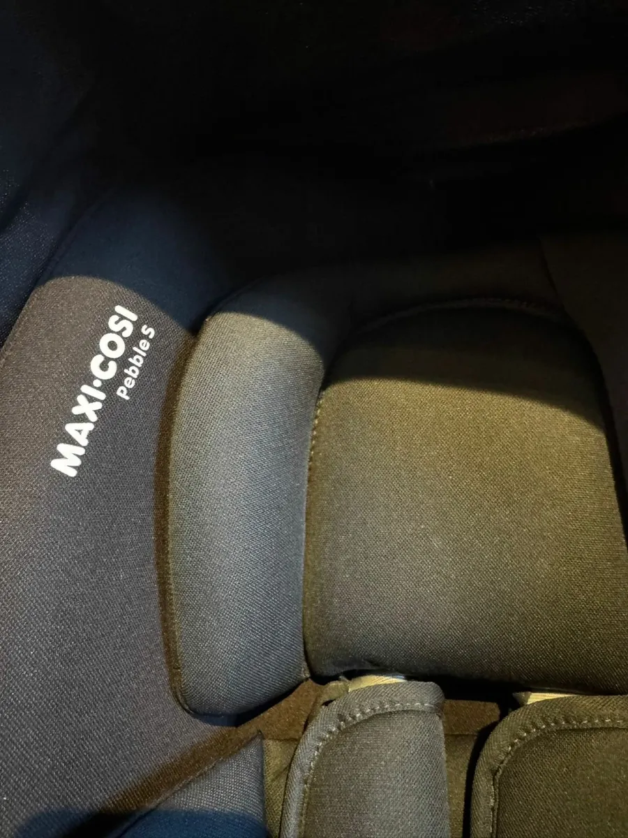 Maxi Cosi Pebble S car seat in very good condition - Image 4