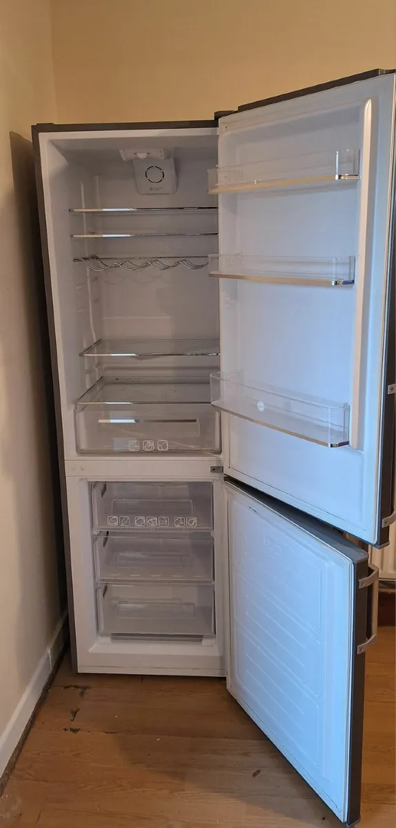 Hoover Fridge Freezer – Stainless Steel - Image 4