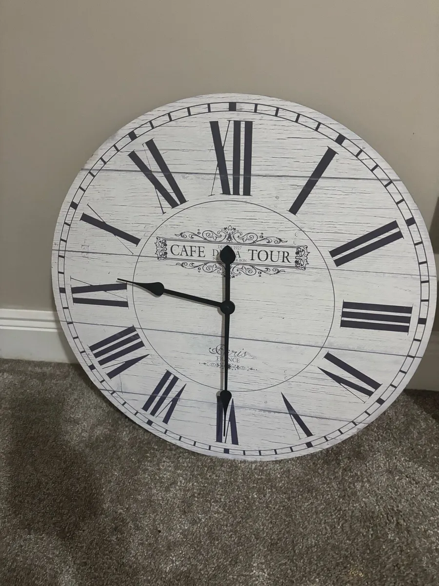 Large wall clock