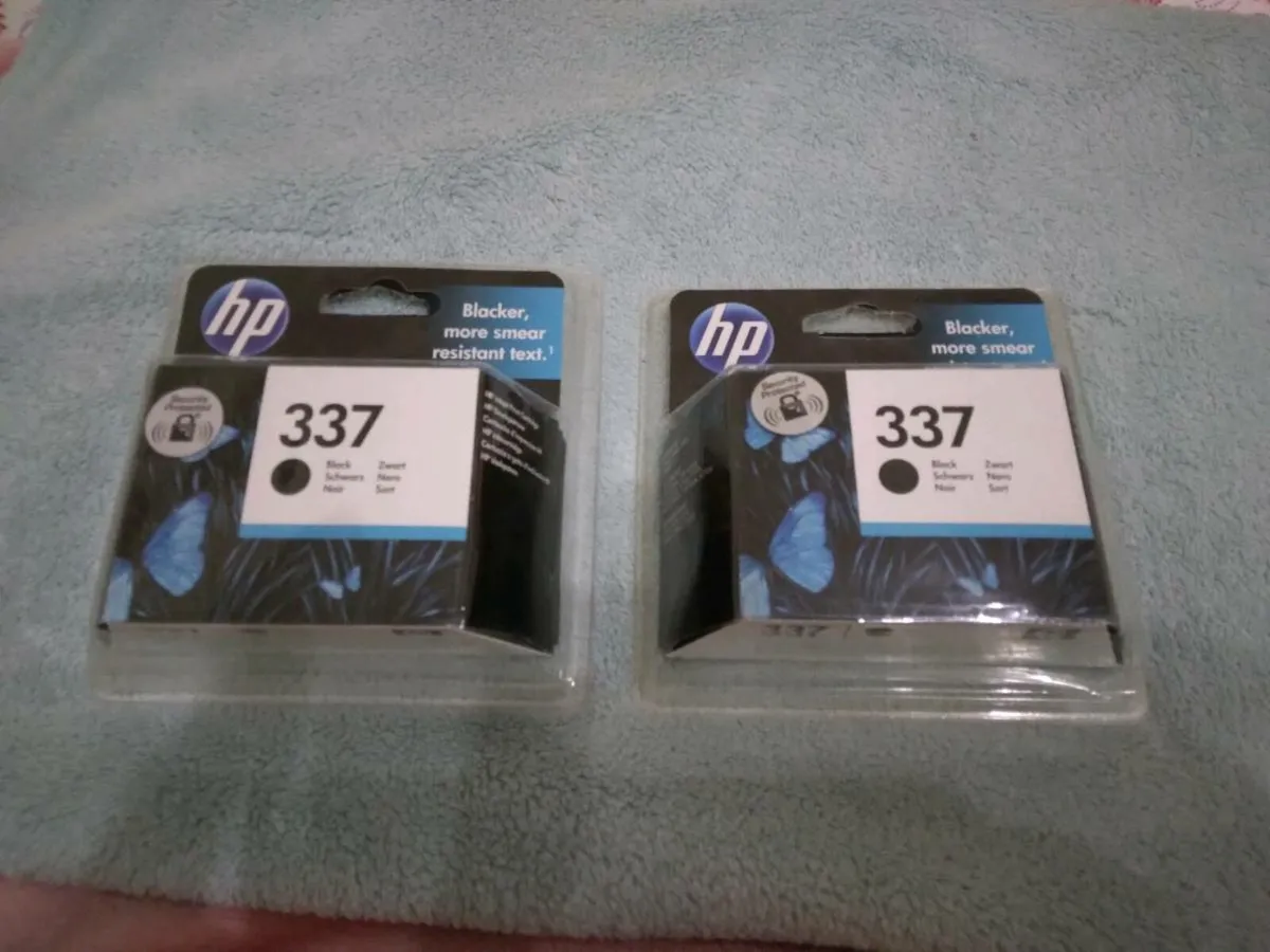 HP Printer cartridges 337 black - Image 1