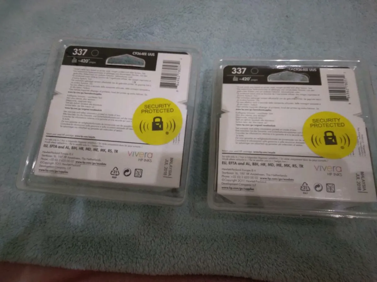 HP Printer cartridges 337 black - Image 2