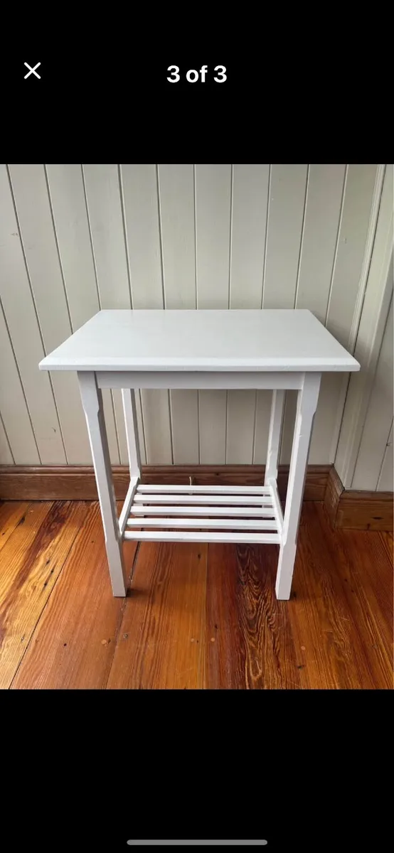 Gorgeous hand painted side table - Image 2