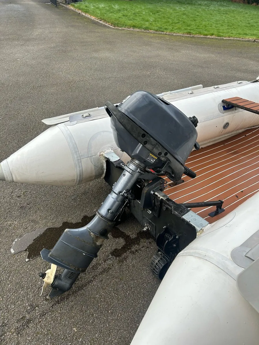 3.1m fiberglass rib 4hp Yamaha - Image 4