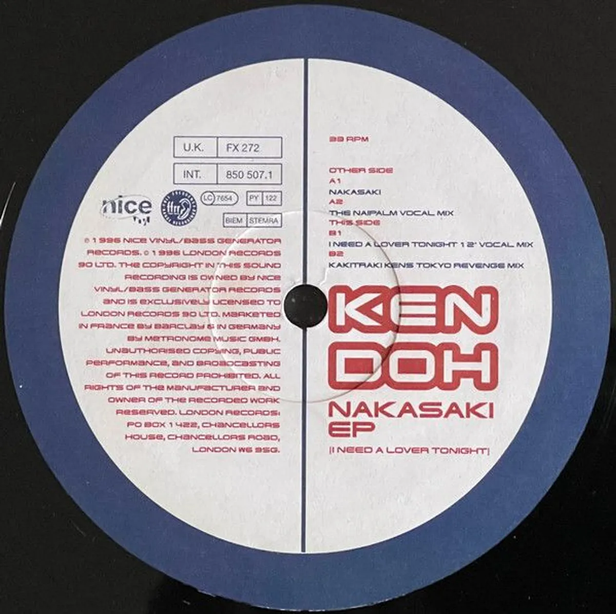 Ken Doh -nakasaki Ep - Image 2