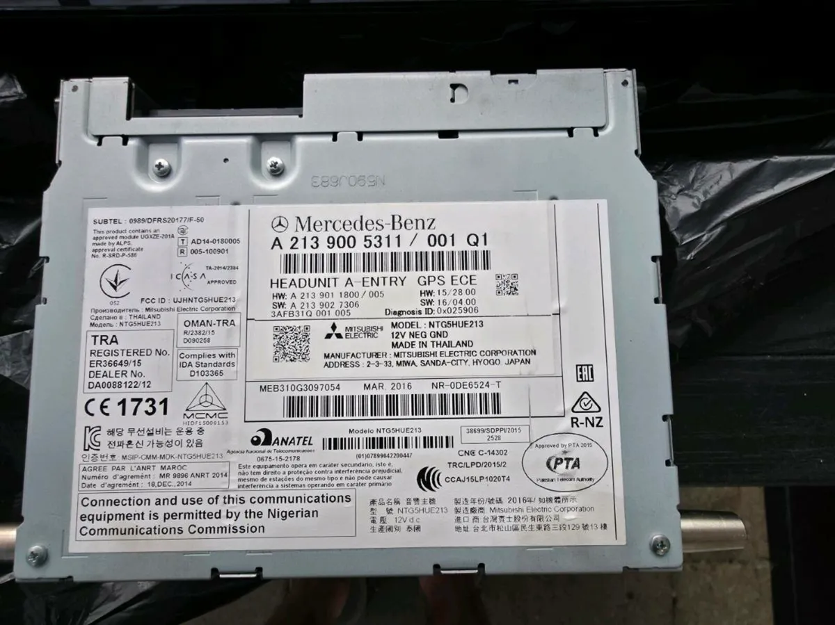 Mercedes Speed dial and Audio20 - Image 2