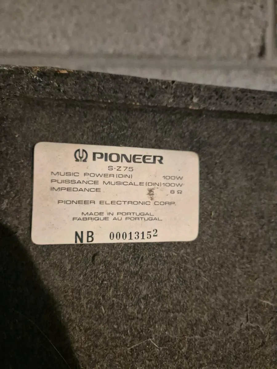 Vintage pioneer Speakers - Image 3