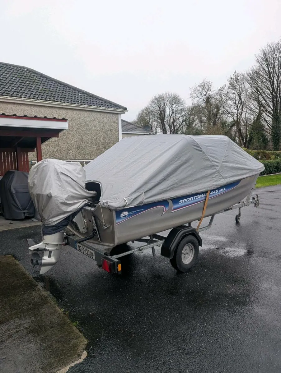Linder Sportsman 445 Max  aluminium boat. - Image 2
