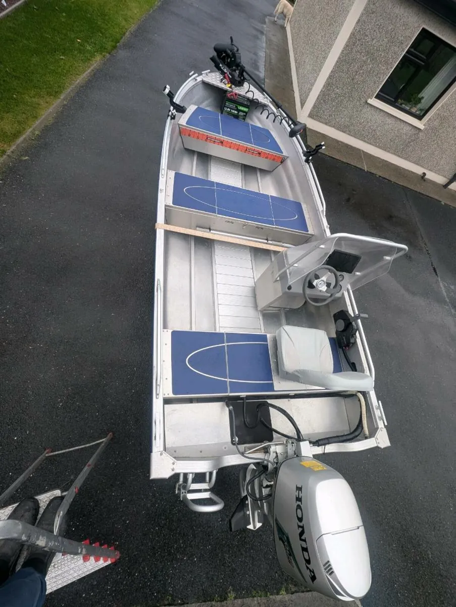 Linder Sportsman 445 Max  aluminium boat. - Image 4