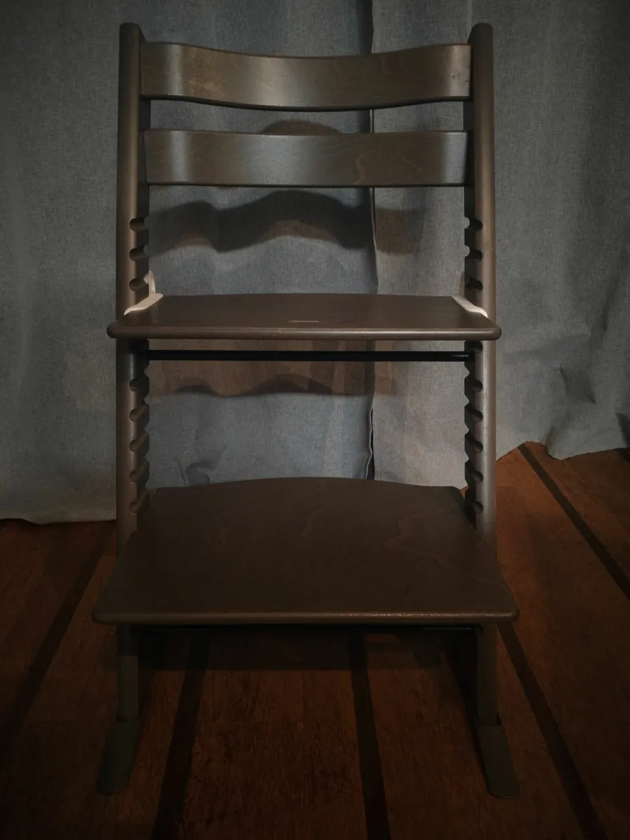 Stokke Tripp Trapp High chair (Hazy Grey) - Image 1